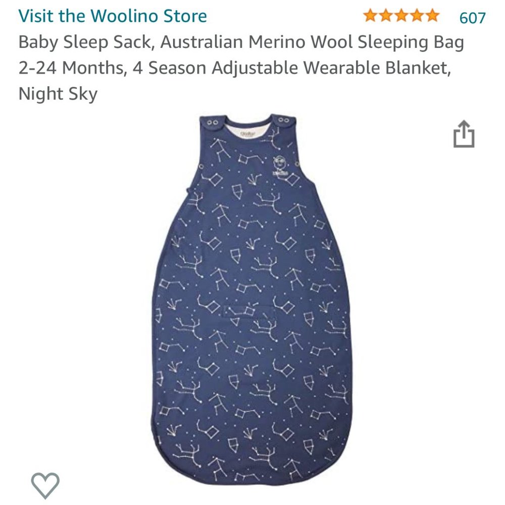 Woolino Baby Sleep Sack All 4 Season